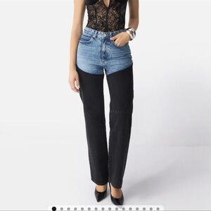 Piral bicolor chap jeans